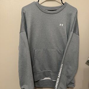 Under Armour Light Gray Loose Fit Top